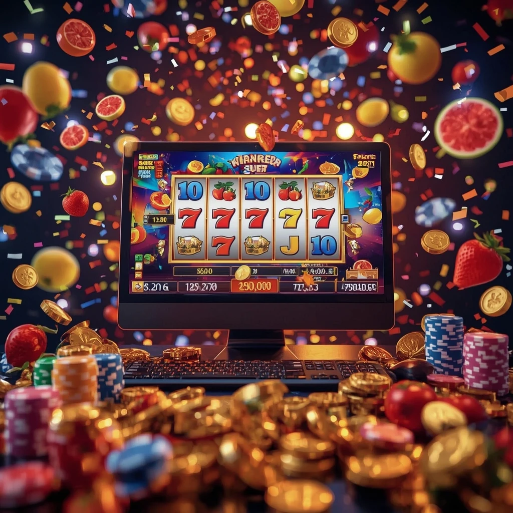 Machines à sous affichées sur l'écran DOGS FORTUNE CASINO